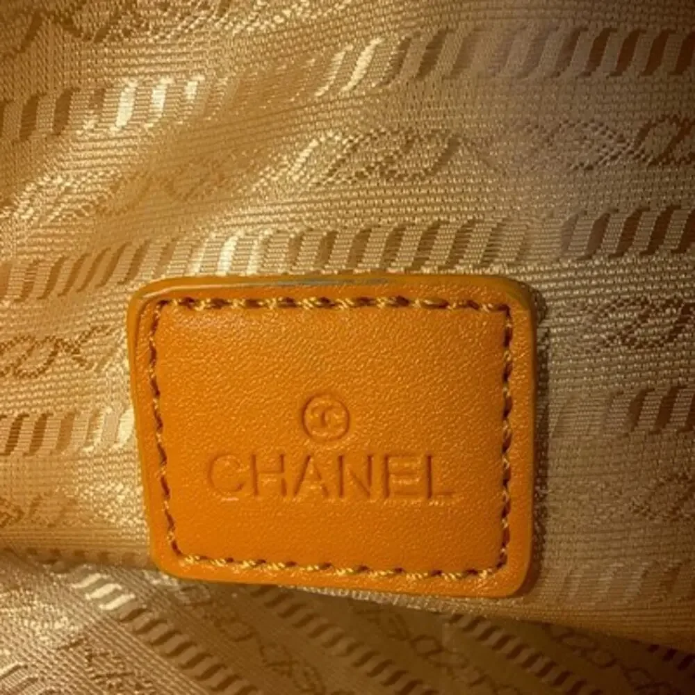 CHANEL bag orange